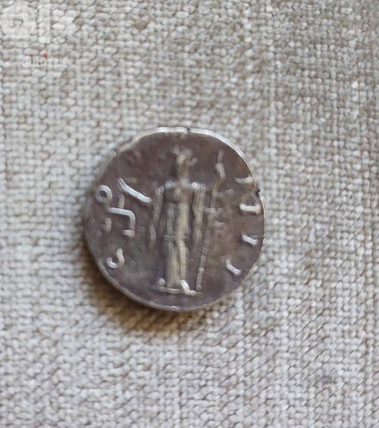Antoninuis Pius Emperor Silver Coin Denarius Rome mint year 138 AD 1