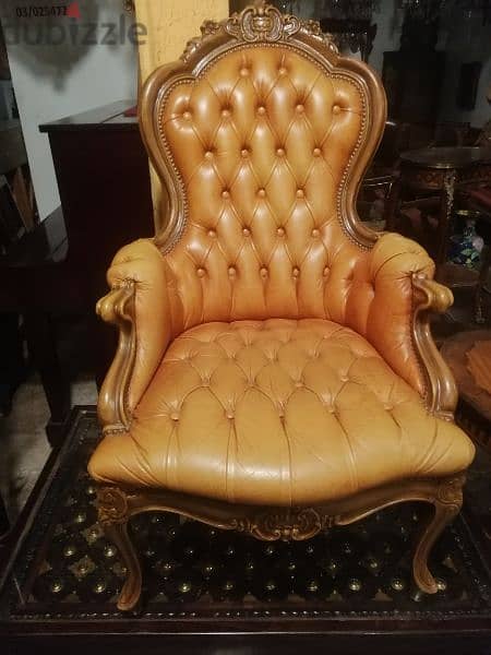 arm chairs genuine leather capiton original england 2