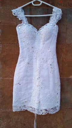 White High Quality Dress 0