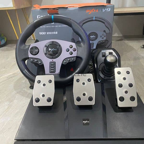 PXN V9 gaming steering wheel for all consoles 7