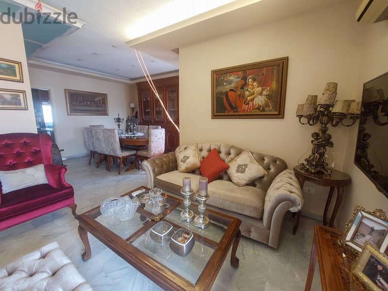 Prime Location Triplex in Bauchrieh, Metn with Mountain View & Terrace 4