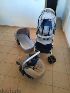 set of strollers+ baby one+porte bebe 0
