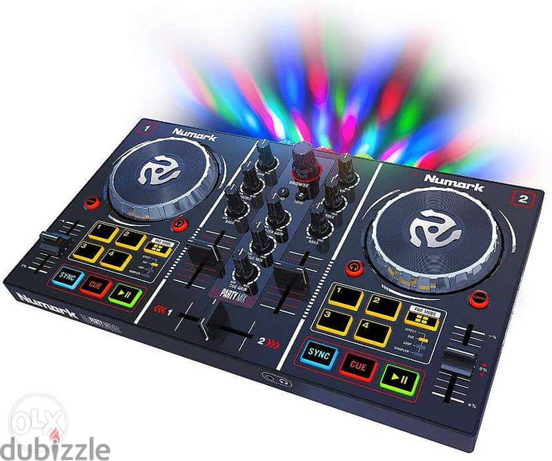 Numark Party Mix DJ Controller with Built-in Light Show 2