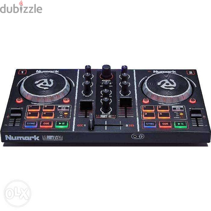 Numark Party Mix DJ Controller with Built-in Light Show 3