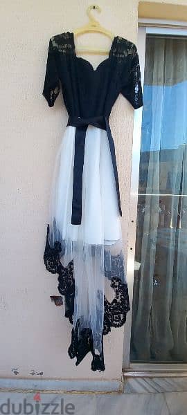 Black and white dress 4