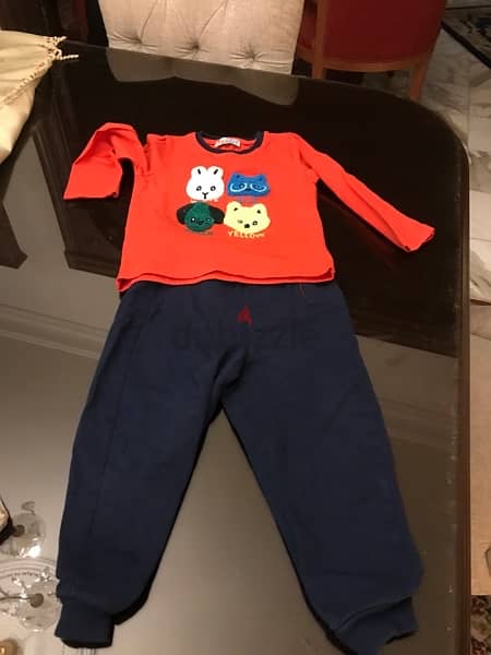 pyjama for girl or boy size 18/24 month 0