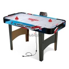 Electronic Air Hockey Table Game With Adapter 137 x 68.5 x 79 cm