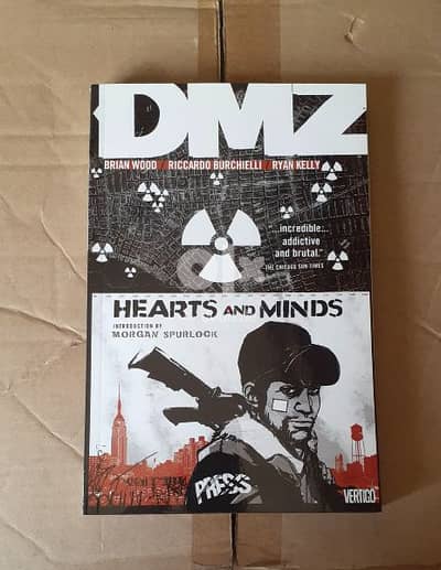 DMZ Hearts and Minds Graphic Novel.