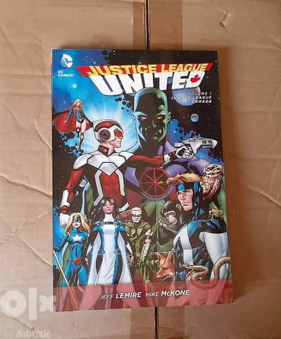 Justice League United Graphic Novel.