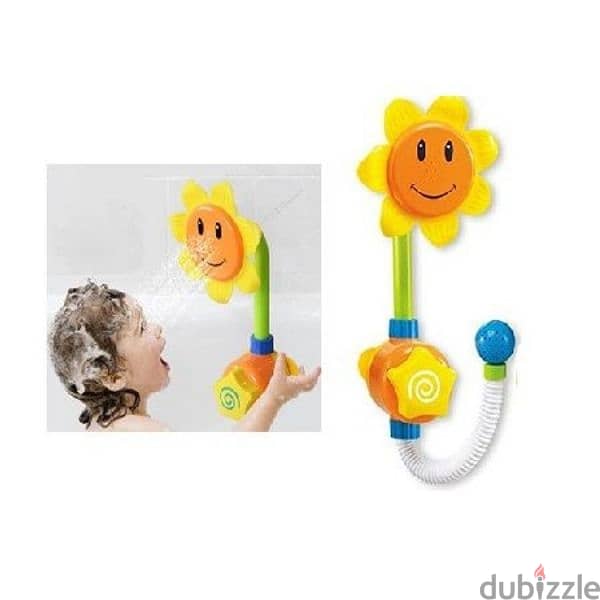 Funny Sunflower Faucet Shower Baby Bath Spout 0