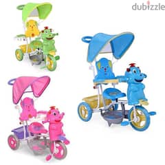 Happy Dino Tricycle Blue