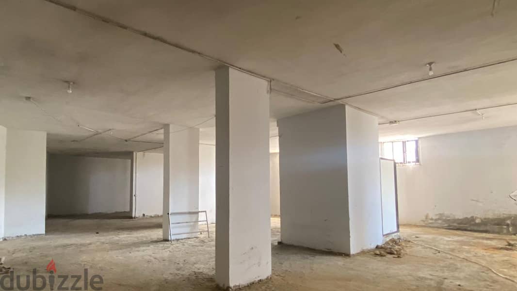 L11868- A 380 SQM Warehouse for Rent in Dbayeh 1