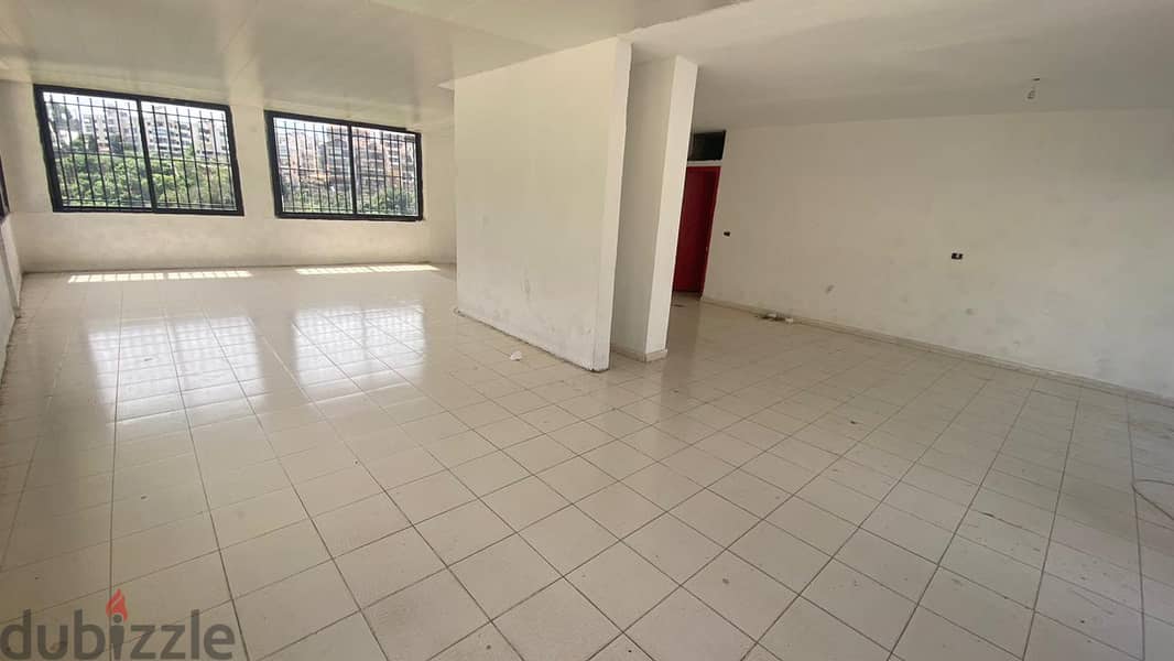 L11869-100 SQM Shop With 65 SQM Terrace for Rent In Dbayeh 3