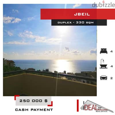 Deluxe Duplex for sale in jbeil 330 sqm REF#JH17077