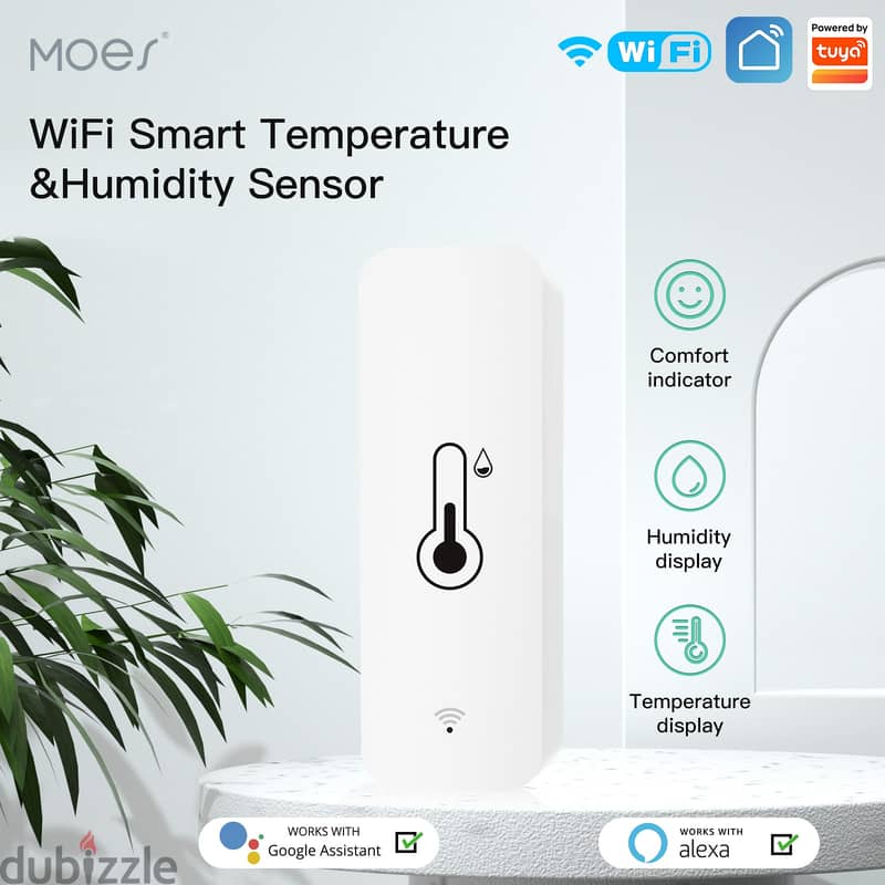 MOES Tuya Security System PIR, Door Sens, Sensor Flood, Siren and Temp 2