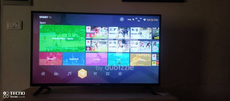 Smart tv 43 inch 5