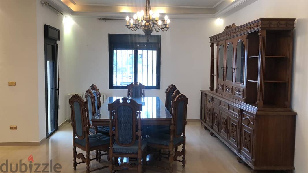Semi Furnished Decorated 275m2 apartment +sea view for rent/sale Fidar 11