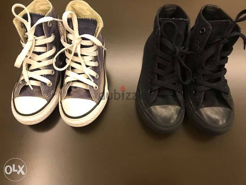 Converse Shoes size 28-29 3