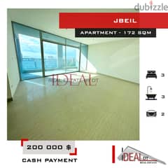 Apartment for sale in jbeil 172 SQM REF#JH17124