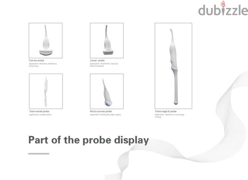 Ultrasound Dawei- 2 Probes 3