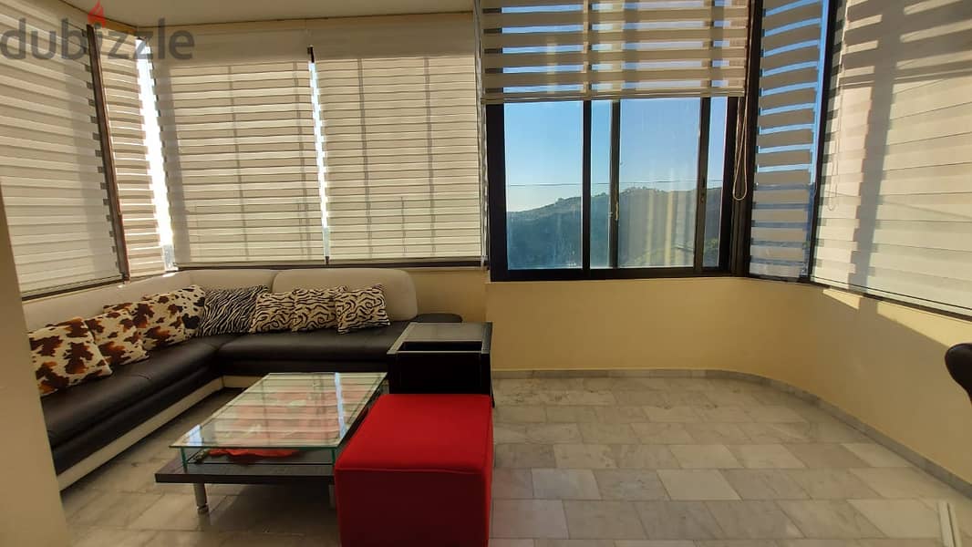 L11886-Furnished Apartment In Gherfine With Mountain View for Sale 1