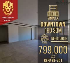Downtown Prime With Terrace (200Sq) 3 Beds, (BT-701)