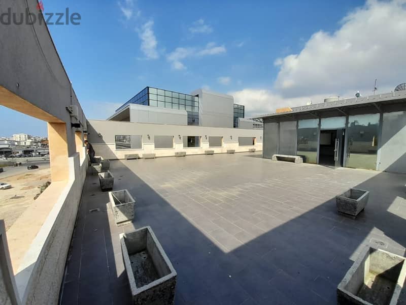 250 Sqm+750 Sqm Terrace| Industrial office for rent in Mkalles 3