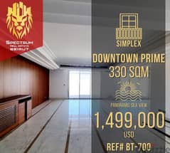 Downtown Prime Area + Panoramic Sea View (330Sq) 4 Bedrooms (BT-700) 0