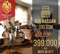 Bir Hassan Prime (330SQ) 4 Bedrooms (JN-577)