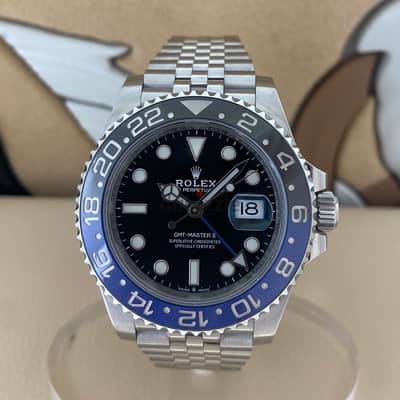 rolex gmt master II batman swiss clone  1.1