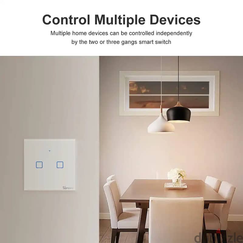 SONOFF TX Series WiFi Wall Switches EU US (Touch Panel) 3