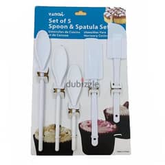Set of 5 Spoon and Spatula