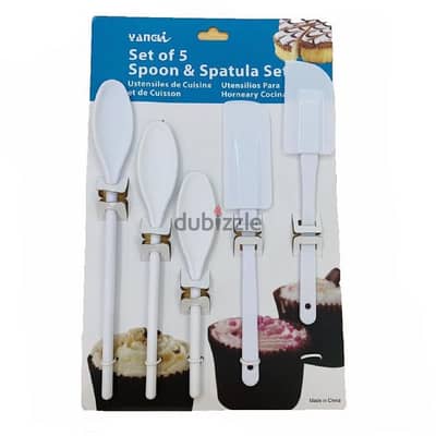 Set of 5 Spoon and Spatula