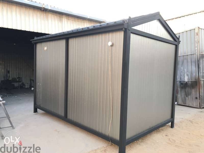 Grey Matt With Black Matt Prefab House 4m X 2.5m Very Special Must See 2