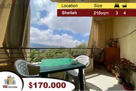 Sheileh 210m2 | Well Maintained | Luxury | Mountain View | EL