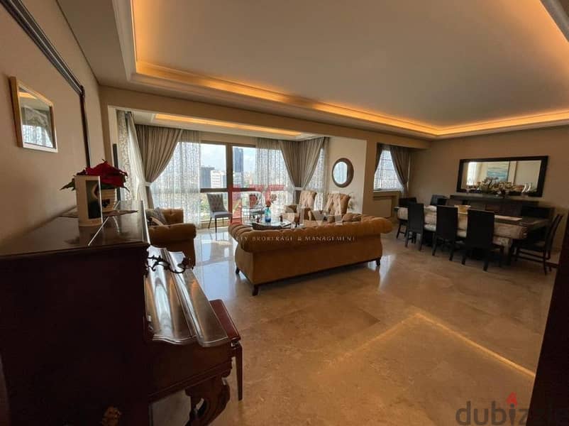 Comfortable Furnished Apartment For Rent In Achrafieh | 230 SQM | 1