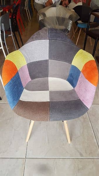 Patchwork lili chair with arms كرسي ليلي مع يد باتشورك 1