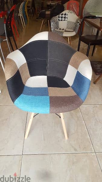 Patchwork lili chair with arms كرسي ليلي مع يد باتشورك 5