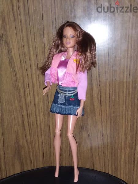 Barbie FASHIONISTA ARTICULATED AS NEW doll Mattel2010 complete wear=18 6