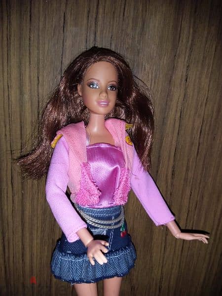 Barbie FASHIONISTA ARTICULATED AS NEW doll Mattel2010 complete wear=18 3