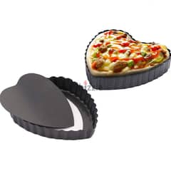 Heart Shaped Tart and Pie Pan. 25x25x3cm 0