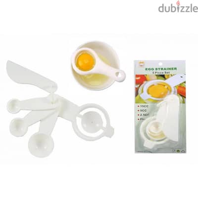 Egg Yolk Strainer and Separator Set