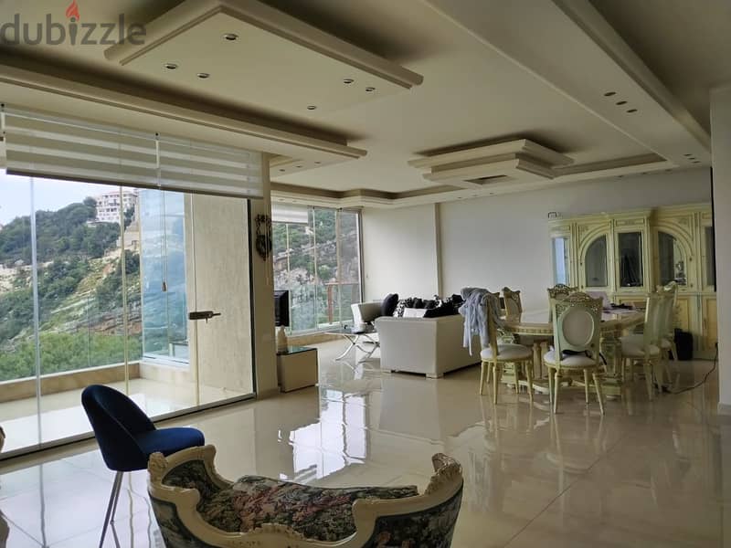 L11899-Sea View Apartment With 90sqm Terrace for Sale In Chnannir 2