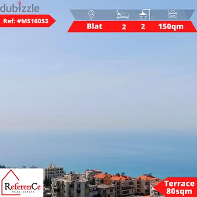 Apartment in Blat with terrace شقة في بلاط مع سطيحة