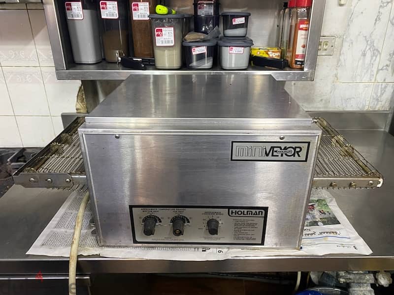 HOLMAN MINIVEYOR 14 INCH ELECTRIC CONVEYOR OVEN 0