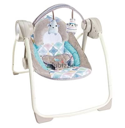 Family Deluxe Bouncer Blue & Grey Color 27219F