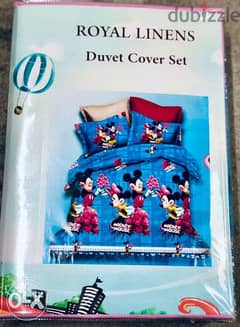 Duvet Cover Set for girl, ROYAL LINENS, طقم تخت ولّادي, Mickey Mouse
