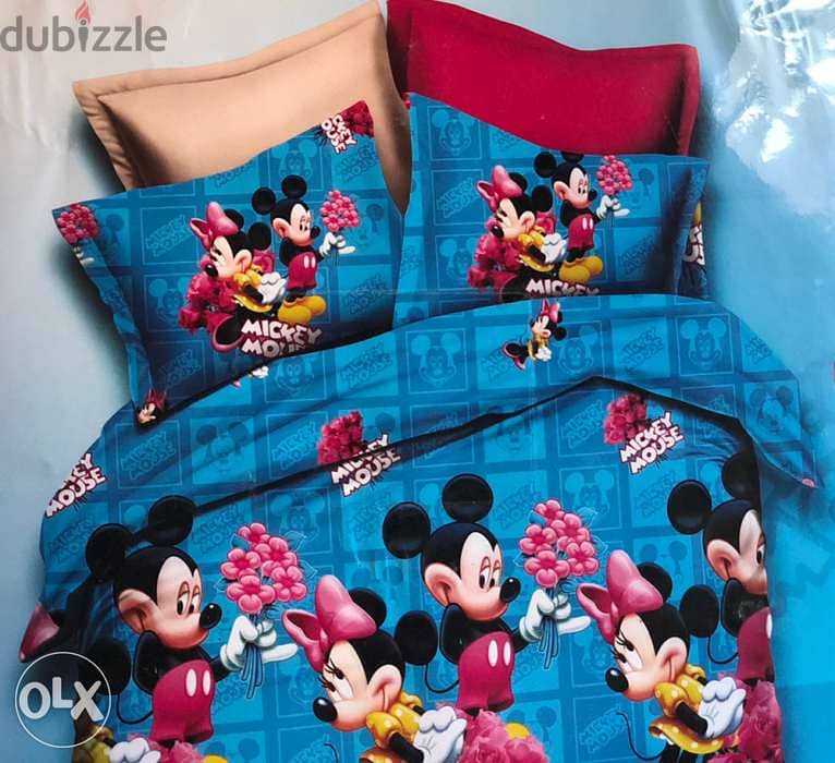 Duvet Cover Set for girl, ROYAL LINENS, طقم تخت ولّادي, Mickey Mouse 2