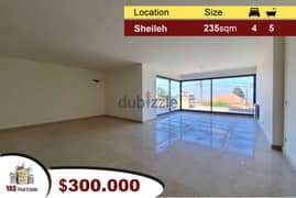 Sheileh 235m2 + 125m2 Terrace | Brand New | High-End | Mountain View | 0