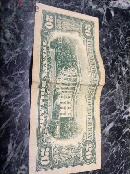20 dollar. serie 1963 1